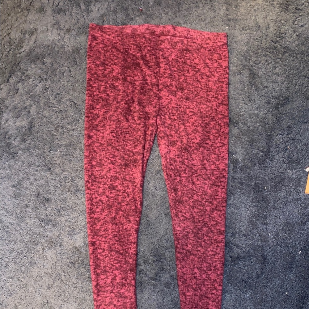 Red Leggings